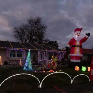 OMU Holiday Lighting Contest Winner 2024
